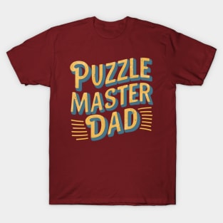 Puzzle Master Dad | Father's Day  | Dad Lover gifts T-Shirt